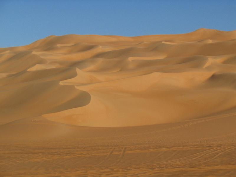 Libyan desert.