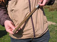Soil sampling on the Bowland Fells
