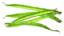 Some luminous green beans - do you think these are a bit TOO green ;)