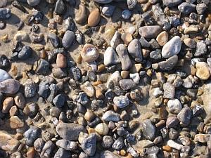 Large shingle pebbles