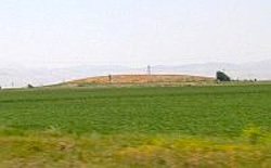 Typical Hoyuk on the flat plains