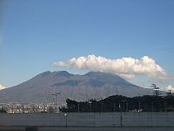 View of Mount Vesuvius